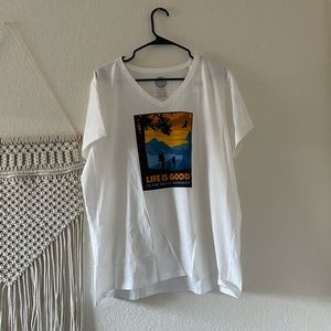 Life is Good V-Neck